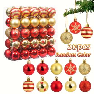 TEMU 미니 크리스마스 볼 장식, 레드 골든 크리스마스 트리 장식, 4cm/1.57인치 크리스마스 트리 리스 가랜드 장식용 볼, 크리스마스 트리 장식품, 전통적인 크리스마스 장식, 크리스마스 트리용 장식품, 축제 장식,휴일 장식품,클래식 크리스마스 디자인,우아한 휴일 장식,가벼운 장식품,깨지지 않는 장식품,작은 나무 장식,계절 장식 애호가,휴일 장식가