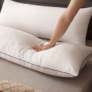 TEMU 1개 소프트 & 통기성 바디 베개 - 흡습성, 저자외성, 옆으로 누워 자는 사람을 위한 인체공학적 디자인, 폴리에스터, 세탁기 사용 가능, 가정용으로 완벽, 옆으로 누워 자는 베개 | 인체공학적 베개 | 폴리에스터 섬유 베개