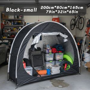 TEMU 알루미늄 합금 프레임이 있는 튼튼한 방수 자전거 보관 텐트 - , 자전거, 정원 도구를 위한 휴대용 야외 쉘터 - 내구성이 뛰어난 옥스포드 원단, 투명, 휴대용 가방 포함, 크리스마스, 할로윈, 새해에 적합|자전거|방수가방