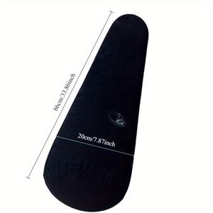 TEMU 1 모던 쿠션 - 수동 공기 주입 필로우, 에어 펌프 불필요, 휴대용 여행 및 홈 침구, 목과 등 지지용, 캠핑용 - 내구성 있는 폴리에스터 원단 180-200g/m², 공간 절약형 디자인, 컴팩트 베개,가벼운 베개,고밀도 소재,노인플레이트 베개,야외 활동 애호가,자주 여행하는 사람들