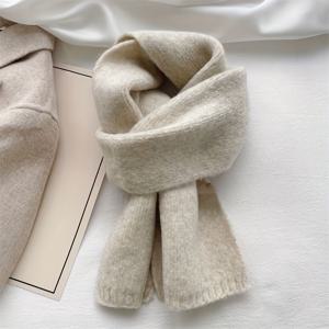 TEMU 여성용 부드럽고 포근한 짧은 좁은 스카프 - 겨울용 따뜻한 탄력 있는 넥워머, 우아한 단색 (그레이/브라운/탄) 작은 칼라, 추운 저녁에 적합, 손세탁 가능 - 드레스, 블라우스, 재킷에 다용도 - 깃털/깃털 장식 없음