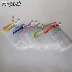 TEMU 10개입 퀵 폼 비누 네트 - 3초 거품, 내구성 PVC, 얼굴 & 바디용 멀티 컬러 옵션, 부드러운 각질 제거 클렌징, 사용하기 쉬움, 민감성 피부에 적합, 비누 디스펜서, 바디 클렌징, 생생한 디자인, Easygrip 손잡이