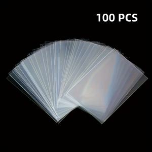 TEMU 2개입 보라색 팝콘 개방형 56*87mm 20메시 카드 필름 (50개입), 20메시 고탄성 CPP 카드 필름, 3인치 앨범 소형 카드, Goo 카드 케이스, 팝콘 보호 케이스, 카드 슬리브, 포카 홀더, 포토카드 슬리브, 포토카드 케이스, 포카 바인더, 슬리브 포카, 카드슬리브