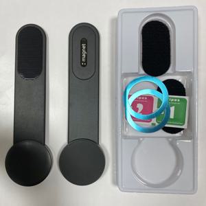 TEMU 1개 차량용 마운트, 분리형 자석 암 포함 - 강력한 ABS 구조, 모든 차량과 호환, 에어컨 콘센트 포함 휴대폰 홀더, 블랙 - 자동차, 트럭, SUV용 - 간편한 설치 및 제거, 차량용 휴대폰 거치대, 차량 액세서리