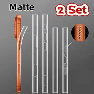 TEMU 애플 17 프로 맥스/17 프로/17 에어 호환 측면 엣지 방지 스크래치 보호 필름, 먼지 방지 이어폰 커버 보호 필름, 2개 세트, 슬림 프로텍터,보호층,보호 케이스,아이폰 사용자