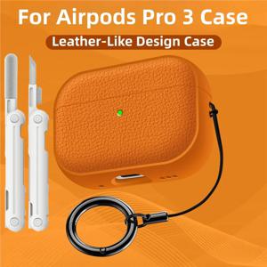 TEMU KEKOA 에어팟 프로 3 케이스 (스트랩 & 클리너 키트 포함) - 전면 보호 커버, 스크래치 방지, 인체공학적 디자인, 무선 충전 지원, 에어팟 프로 3 호환, 에어팟 프로 3 케이스, 에어팟 프로 3 케이스