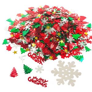 TEMU 440개 크리스마스 스팽글 - 반짝이는 눈꽃, 사슴, 나무, - 레드, 그린, 골드 - 공예, 결혼식, 생일, 크리스마스 장식, 공예 장식, 축제 장식, 내구성 좋은 장식, 공예 애호가용, 시퀸비즈, 글리터, sequin beads, 네일 글리터, 스팽글리본, 슬라임 토핑