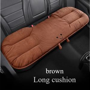 TEMU 1개 자동차 시트 히터 쿠션 - 히팅 등받이 & 사계절 따뜻함, 125cm 길이 후면 3인용 (46cm 너비) 내구성 세탁 가능 커버, SUV, 세단 호환 - 운전자와 승객을 위한 이상적인 겨울 선물