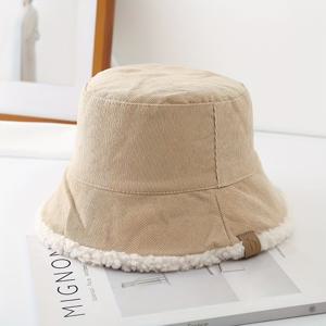 TEMU 15가지 장면 제공, 내열성 모자, 양면 어부 디자인, 따뜻한 겨울 패션 플러시, 부드럽고 편안함, 스타일리시하고 , 선물, 크리스마스 행사, 비탄성, 손세탁 또는 드라이 클리닝, 가벼움, 버킷햇|벙거지모자