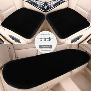 TEMU 겨울용 유니버설 플러시 카시트 쿠션 세트, 세 개 세트, 패셔너블하고 부드럽고 따뜻하며 편안함, 다양한 차종에 적합, 두꺼운 플러시 카시트 쿠션, 추운 날씨 자동차 필수품,스타일리시한 차량 내부,부드러운 플러시 소재,두꺼운 패딩,편안한 좌석,겨울 운전자,차량 소유자