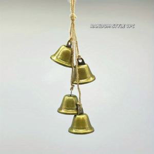 TEMU 실용적이고 내구성 있는 골든 크리스마스 벨, 전원 또는 배터리 불필요, 크리스마스 트리, 리스, 문, 창문, 벽 장식용 다기능 장식품. 크리스마스와 가을 분위기에 완벽, 가정용으로 이상적, 생일, 할로윈, 크리스마스 선물로 감각적인 선택, 파티 장식,축제 분위기,영원한 장식,러스틱 매력,매달린 장식,노파워 데코,홈 데코레이터,선물 구매자