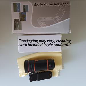 TEMU iPhone/Android용 8배 광학 줌 클립형 휴대폰 렌즈 - HD 텔레포토, 매크로 모드, 배터리 불필요, Vlog 크리에이터를 위한 여행 필수품, 모든 스마트폰 호환, 단안 망원경