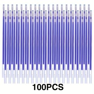 TEMU 100개 열 감지 패브릭 마커 - 고온 사라지는 펜, 색상별 팁 (흰색, 검은색, 파란색, 분홍색, 주황색, 빨간색, 초록색, 보라색, 노란색, 갈색) 의류, 공예용 - 패션 , 재봉을 위한 내구성 및 사용 용이