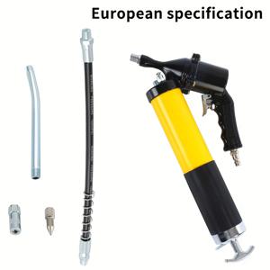 TEMU 6000 PSI 에어 컴프레서용 고강도 자동 윤활 건 - 14oz 용량, 5단 속도 조절, 