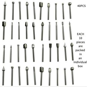 TEMU 박스형 망간 카바이드 고속강 회전 버 세트, 텅스텐 합금 더블컷 조각 연마 헤드, 내구성 우수한 목공 및 연마 밀링 커터, 목공, 금속 드릴링, 조각 및 연마에 적합, 목공용 버, 목공 도구,조각 도구,프로페셔널 등급 버,컴팩트 커터 세트,산업용 커터,내마모성 버,로터리 커터 세트,전문 장인,목공예가