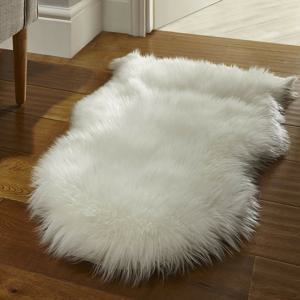 TEMU 1개 FUSFEEL 플러시 매트 - 블랙/화이트/그레이/베이지/브라운 소프트 샤기 바닥 매트, 손세탁 가능한 대형 직사각형 매트, 거실, 침실, 복도, 차량용 - 고급스럽고 내구성 있는 매트 (핏라인 없는 디자인)