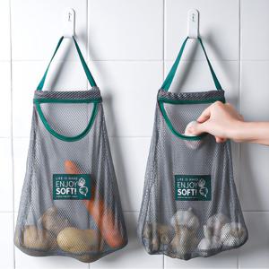 TEMU 살림살림 다용도 걸이형 야채 보관망 양파 당근 보관 야채망 3개입