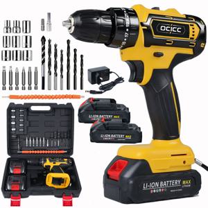 TEMU ocicc 리튬이온 무선 충전식 전동드릴세트 휴대용 배터리 대용량 소형 경량 국내 배송