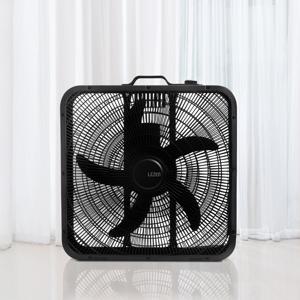 TEMU 르젠 20인치 박스형 선풍기 무광 블랙