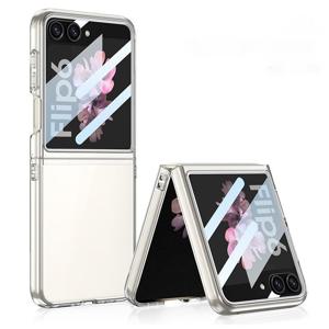 TEMU AYOUOK Z Flip 6 케이스, 투명, 방수, 방수, XSJK9259