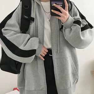 TEMU 여성 봄 가을 후드 아우터 데일리 캐주얼 트레이닝 루즈핏 통근 코디 패션 긴팔 점퍼 슬림소녀 SLIM GIRL