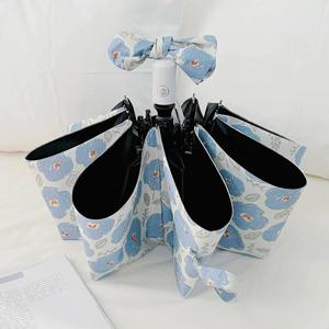 TEMU UV 차단 초경량 암막 3단자동 우양산