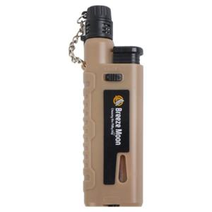 TEMU 터브화이 브리즈문 캠핑 슬라이드 미니 가스 토치 코요테 탄 베이지 1개