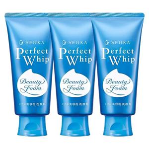 TEMU 3개 세트 센카 퍼펙트 휩 클렌징 폼 대용량 순한 세안제