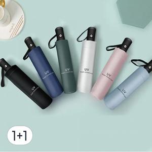 TEMU 1+1 UV차단 자동 3단 우산 접이식 양산 양우산 튼튼한 단우산 반자동