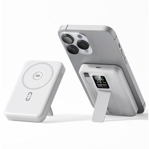 TEMU 15W 무선충전 내장 양방향 입출력 고속충전 C타입 케이블 4in1 애플워치 맥세이프 호환 맥세이프 대용량 고속충전 보조배터리 10000mAh|보조배터리