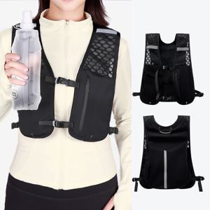 TEMU 등산가방 등산배낭 경량백팩 등산용가방 자전거배낭 다기능 아웃도어 스토리지 기어 아웃도어 트레일 마라톤 러닝 조끼 다수의 포켓 스포츠 백팩 하이드레이션 팩