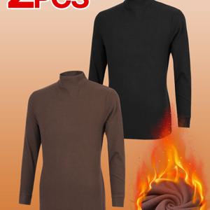 TEMU [1+1] 남성 고밀도 기모 반목 티셔츠 제로투히트(M6OPWT52)