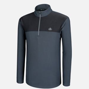 TEMU 남성 겨울 기모 긴팔 집업 티셔츠 가슴배색 팔방미남(SY33LT057M)