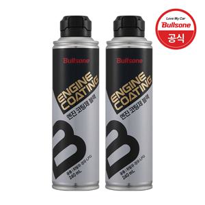 TEMU [불스원][1+1] 엔진코팅제 블랙 240ml /엔진오일 첨가제
