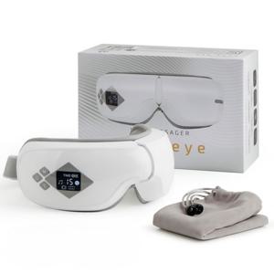 TEMU 고급형 무선 충전식 눈마사지기 공기압 온열 진동 기능