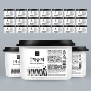 TEMU [가성비가브랜드다] 습기타파 제습제 대용량 280G x 24개입(최대 흡수량 570ml) / 옷장 수납장 습기제거제
