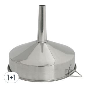 TEMU 1+1 스텐 다용도 깔때기 160mm 깔대기 소분기 오일 거름망