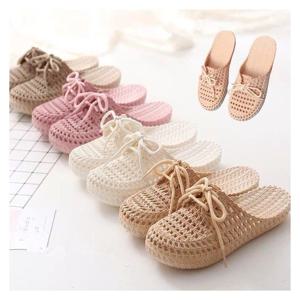 TEMU [] 여성 여름 젤리슈즈 블로퍼 데일리 슬리퍼 물놀이 신발 여행신발