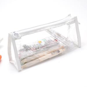 TEMU ANYOU 심플 파우치형 필통 대용량 학생 필통HJBD009, 핑크색Pink(01..., 1개