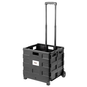 TEMU 위어라 접이식 다용도 쇼핑카트 블랙