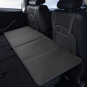 TEMU AOSOM 1pc 접이식 자동차 뒷좌석 매트리스, 휴대용 여행 침대, 개 자동차 좌석 커버, 대부분의 자동차/수입차/트럭에 적합, 캠핑 및 로드 트립 RV 침대 매트리스용凹형 디자인 - 인체공학적 지지대，차량 내부 업그레이드, 스타일리시한 인테리어 액세서리, 내구성 있는 차량 내부 소품|접이식침대|인테리어소품