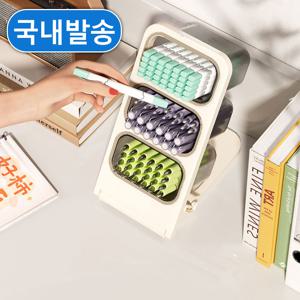 TEMU 3단 데스크 수납함 싸인펜 수납架 펜통 문구 수납함 사무실 학생용 데스크 사선 삽입형 펜통