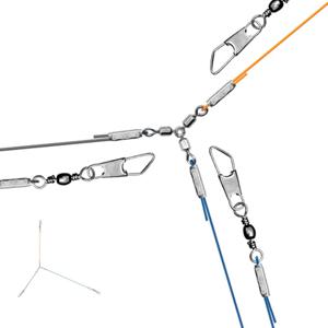 TEMU 비블랙 갑오징어 삼각 3색 가지채비 쭈꾸미 오징어 낚시 3개 10개 대용량 세트