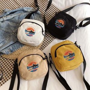 TEMU 하라주쿠 메신져백 크로스백 숄더백 학생 캔버스백