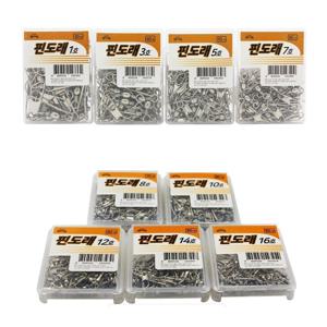 TEMU 청룡조구 핀도래 벌크 스냅도래 문어 쭈꾸미 낚시 자작채비