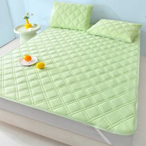 TEMU [국내배송] 룸시드 여름 침대패드 냉감패드 쿨매트 매트리스 고정밴드형