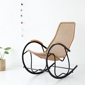 TEMU 위어라 마켓비 알로타 흔들의자 라탄 VS9009