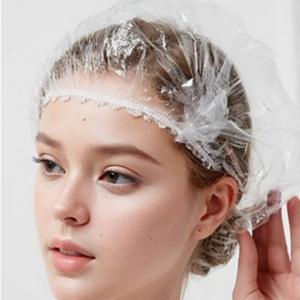 TEMU 헤어캡 샤워캡 비닐캡 일회용 염색캡 100개