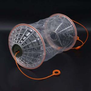 TEMU 물고기 포획방 휴대용 비닐어포기 캠핑 낚시 통발