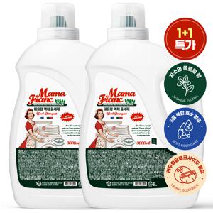 TEMU 1+1 쉼표365 마마프랑 대용량 액체 중성 울세제 3L 세탁 일반 드럼 겸용